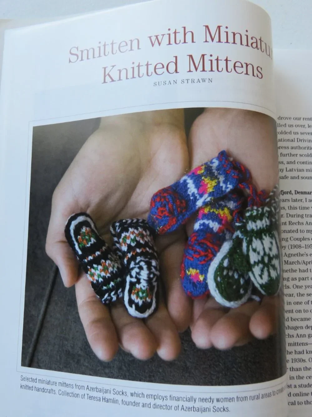 Piecework sale magazine